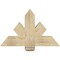 Ekena Millwork Kennewick Rough Sawn Timber Gable Bracket, Douglas Fir, 36"W x 23"H x 6"D x 6"F, 15/12 Pitch GBW036X23X0606KEN00RDF - alternate 1